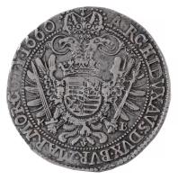 1660K-B Tallér Ag "I. Lipót" Körmöcbánya (28,38g) T:2 / Hungary 1660K-B Thaler Ag "Le...