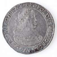 1661K-B Tallér Ag I. Lipót Körmöcbánya (28,48g) T:1-,2 patina / Hungary 1661K-B Thaler Ag Leopold I Kremnitz (28,48g) C:AU,XF Huszár: 1365., Unger II.: 1016.a