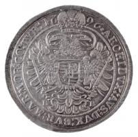 1696K-B Tallér Ag "I. Lipót" Körmöcbánya (28,80g) T:1-,2 / Hungary 1696K-B Thaler Ag "...