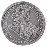1698K-B Tallér Ag I. Lipót Körmöcbánya (28,63g) T:2 / Hungary 1698K-B Thaler Ag Leopold I Kremnitz (28,63g) C:XF  Huszár: 1374., Unger II.: 1022.a