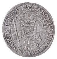 1701K-B 1/2 Tallér Ag "I. Lipót" Körmöcbánya  (14,34g) T:2,2- ph. / Hungary 1701K-B 1/2 Th...