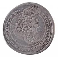 1693K-B 1/4 Tallér Ag I. Lipót Körmöcbánya (7,09g) T:2- / Hungary 1693K-B 1/4 Thaler Ag Leopold I Kremnitz (7,09g) C:VF Huszár: 1409., Unger II.: 1049.