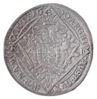 1699K-B 1/4 Tallér Ag "I. Lipót" Körmöcbánya (7,23g) T:2- hajlott lemez / Hungary 1699K-B ...