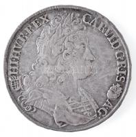 1729K-B Tallér Ag III. Károly Körmöcbánya (28,74g) T:2,2- / Hungary 1729K-B Thaler Ag Charles III Kremnitz (28,74g) C:XF,VF  Huszár: 1604., Unger II.: 1184.