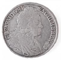 1733K-B Tallér Ag III. Károly Körmöcbánya (28,66g) T:2,2- / Hungary 1733K-B Thaler Ag Charles III Kremnitz (28,66g) C:XF,VF  Huszár: 1605-1606., Unger II.: 1185.