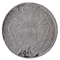 1737K-B Tallér Ag "III. Károly" Körmöcbánya (28,64g) T:2 / Hungary 1737K-B Thaler Ag "...