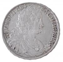 1739K-B Tallér Ag III. Károly Körmöcbánya (28,74g) T:1-,2 / Hungary 1739K-B Thaler Ag Charles III Kremnitz (28,74g) C:AU,XF  Huszár: 1605-1606., Unger II.: 1185.