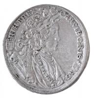 1717K-B 1/2 Tallér Ag "III. Károly" Körmöcbánya (14,41g) T:1- / Hungary 1717K-B 1/2 Thaler Ag "Charles III" Kremnitz (14,41g) C:AU  Huszár: 1609-1610., Unger II.: 1186.