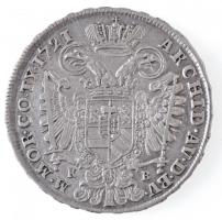 1721K-B 1/2 Tallér Ag "III. Károly" Körmöcbánya (14,36g) T:2 / Hungary 1721K-B 1/2 Thaler ...