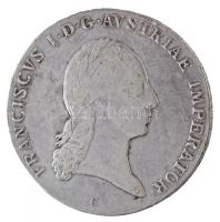 Ausztria 1809C Tallér Ag II. Ferenc Prága (27,90g) T:3 / Austria 1809C Thaler Ag Franz II Prague (27,90g) C:F Krause KM#2160