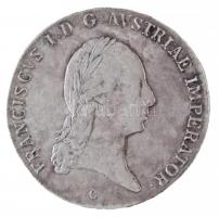 Ausztria 1815C Tallér Ag II. Ferenc Prága (27,88g) T:2- / Austria 1815C Thaler Ag Franz II Prague (27,88g) C:VF Krause KM#2161
