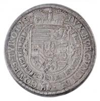 Ausztria 1654. Tallér Ag "Károly Ferdinánd" Hall (28,75g) T:2,2- hajlott lemez / Austria 1...