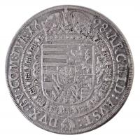 Ausztria 1698. Tallér Ag "I. Lipót" Hall (28,44g) T:2 hajlott lemez / Austria 1698. Thaler...