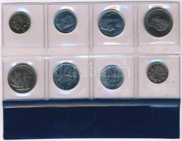 Belgium 1980. 50c-20Fr (4xklf) forgalmi sor francia felirattal + 1980. 50c-20Fr (4xklf) forgalmi sor...