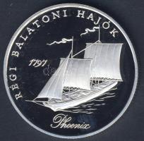 1998. 2000Ft Ag "Balatoni hajók" T:PP Csak 10.000db!