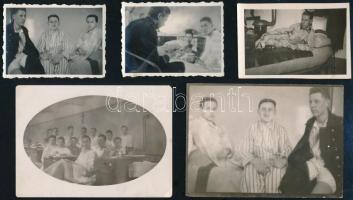 cca 1930-1940 Magyar katonafotók, részben feliratozva, 28 db, 4×6 és 6×9 cm közötti méretekben