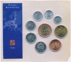 Csehország 1993-2003. 10h - 50K (9xklf) forgalmi sor műanyag tokban T:1 Czech Republic 1993-2003. 10...