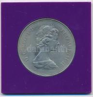 Nagy-Britannia 1972. 25p Cu-Ni "II. Erzsébet / Ezüstlakodalom" műanyag tokban T:1-,2
Grea...