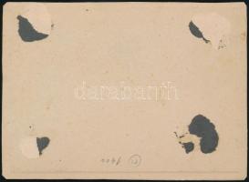 cca 1925 Leventék csoportképe, kartonra ragasztott fotó, 12,5×17,5 cm