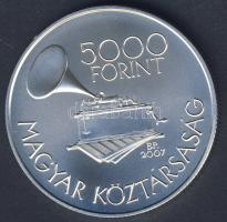 2007. 5000Ft Ag "Kodály Zoltán" T:BU Csak 4000db!
