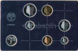 Hollandia 1991. 10c-5G (6xklf) + "Drenthe / 'Srijks Munt" zseton díszkiadásban T:PP k...