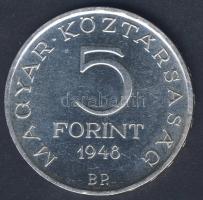 1948. 5Ft Ag "Petőfi" T:2