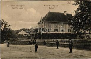 Varasdfürdő, Warasdin-Töplitz, Varazdinske Toplice; gyógyterem, fürdő. Ferd. Rosenberg / Curhaus / Kupalostna zgrada / spa (Rb)