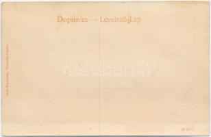 Varasdfürdő, Warasdin-Töplitz, Varazdinske Toplice; gyógyterem, fürdő. Ferd. Rosenberg / Curhaus / K...