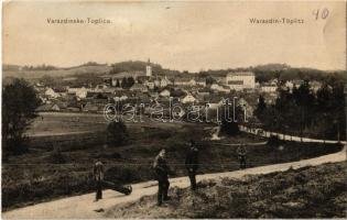 Varasdfürdő, Warasdin-Töplitz, Varazdinske Toplice; talicska. Ferd. Rosenberg / wheelbarrow
