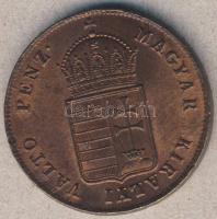 1848. 1kr T:2+ lapkahiba