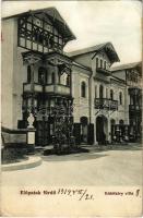 1914 Előpatak-fürdő, Valcele; Gidófalvy villa. Goldstein Manó kiadása / villa (fl)