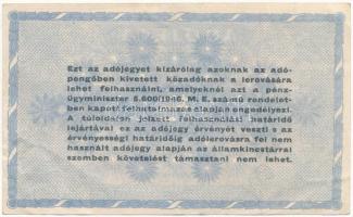 1946. 10.000.000AP sorozat- és sorszám nélkül T:III