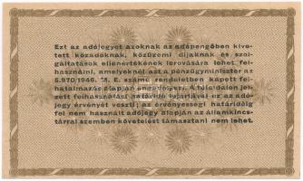 1946. 10.000AP sorozat- és sorszám nélkül T:I-