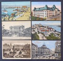 Budapest  - 86 db régi képeslap (közte 1 Óbecse) / 86 pre-1945 postcards (1 Becej)