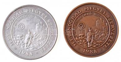 Bognár György (1944-) 1988. "MÉE Nógrád megye - Nógrádi várak sorozat - Hollókő" Ag emléké...