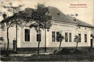 1917 Kunszentmárton, Gazdasági takarékpénztár. Wolf Dezső kiadása 69. (fl)