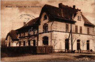 1917 Monor, Polgári fiú és leányiskola