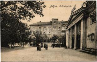 1915 Pápa, Széchenyi tér, színház