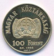 1998. 100Ft Cu-Ni-Zn "1848-49-es szabadságharc" T:PP Adamo EM150