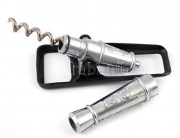 Ágyú alakú dugóhúzó, h: 11,5 cm