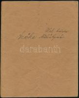 1896 Szirák, adókönyvecske