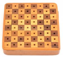 Kis, úti sakk készlet 13x12 cm