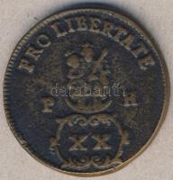 1705PH XX Poltúra "Rákóczi szabadságharc" utánveret T:2