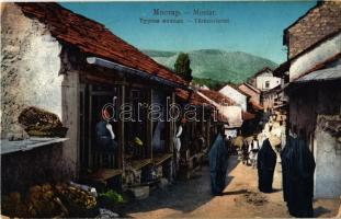 1915 Mostar, Türkenviertel / Trukish quarter, folklore