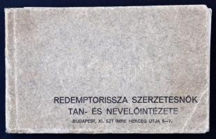 Budapest XI. Redemptorissza Szerzetesnők tan és nevelőintézete. Szt. Imre herceg útja 5-7. (ma Villá...