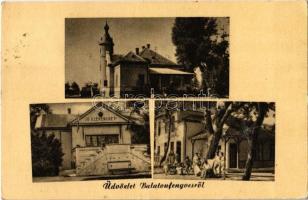 1956 Balatonfenyves, Jó szerencsét! villa. Képzőművészeti Alap Kiadóvállalat (EB)