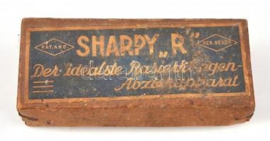Sharpy "R" borotvapenge-élező, eredeti dobozában