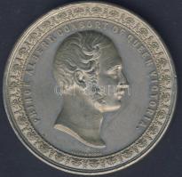 Nagy-Britannia 1851. "Nemzetközi Ipari Kiállítás London-Albert herceg" nagyalakú Zn emléké...