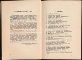 A tavaszi kiállítás képes tárgymutatója 1943. március 27. - április 26.Bp., Országos Magyar Képzőműv...