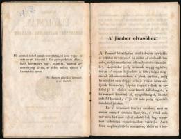 Vezerle Gáspár: Népszerű erkölcstan. Keresztény katolikus családok számára. Pest, 1851, Eisenfels és...